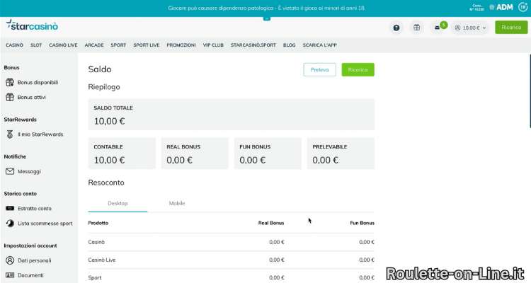 Il deposito verrà completato