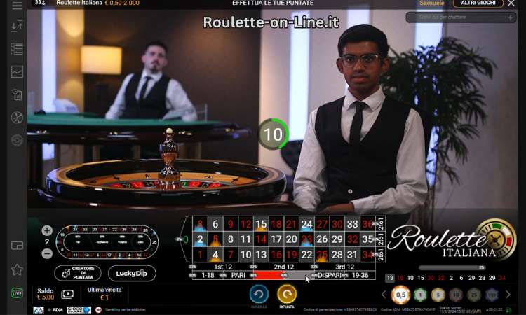 Gioco Roulette Italiana