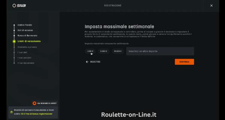 Limiti di Deposito
