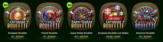 Roulette 888