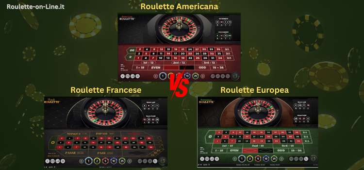 Roulette Francese vs Europea vs Americana