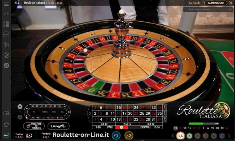 Gioco Roulette Italiana