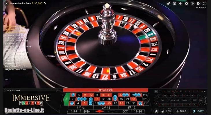 Ruota Immersive Roulette