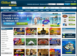 William Hill home page